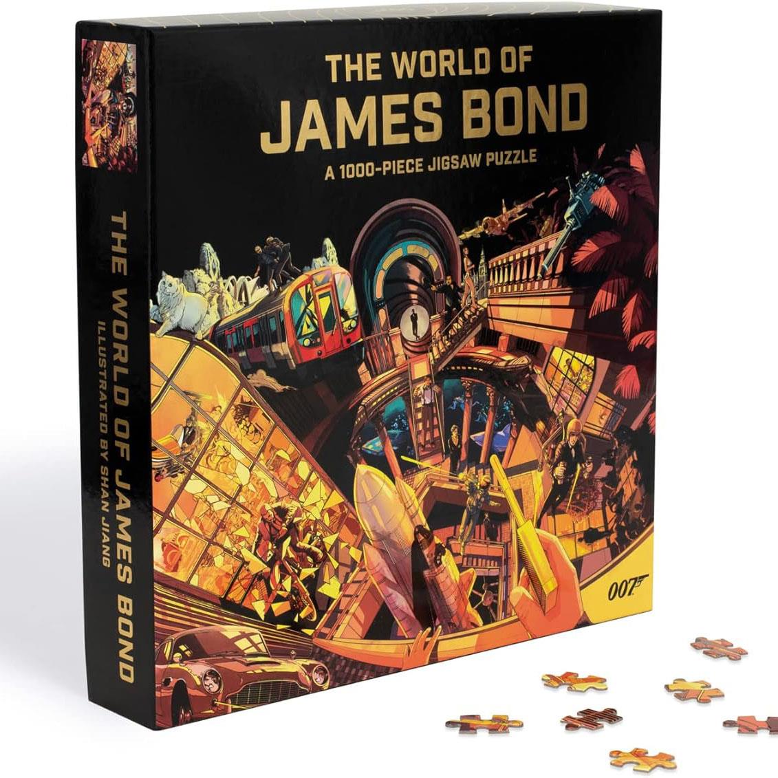 World of James Bond: A 1000-Piece Jigsaw Puzzle