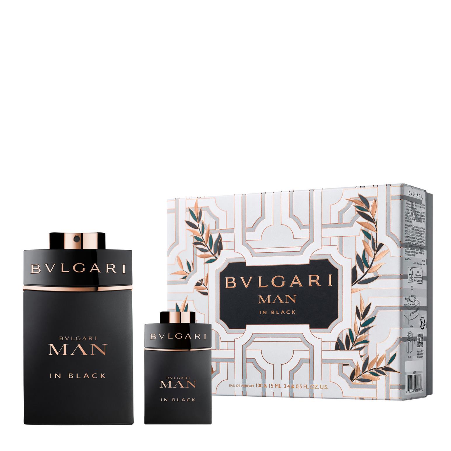 Bvlgari Man In Black EDP Xmas Set (EDP 100ml + EDP 15ml)