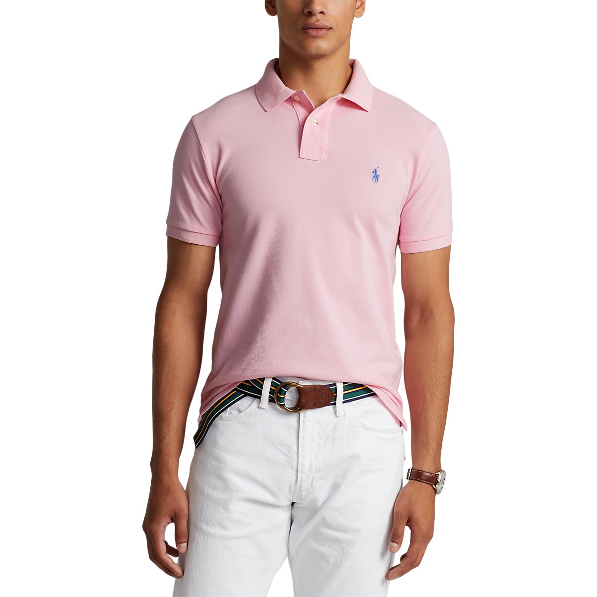 Polo Ralph Lauren Slim Fit Mesh Polo Shirt