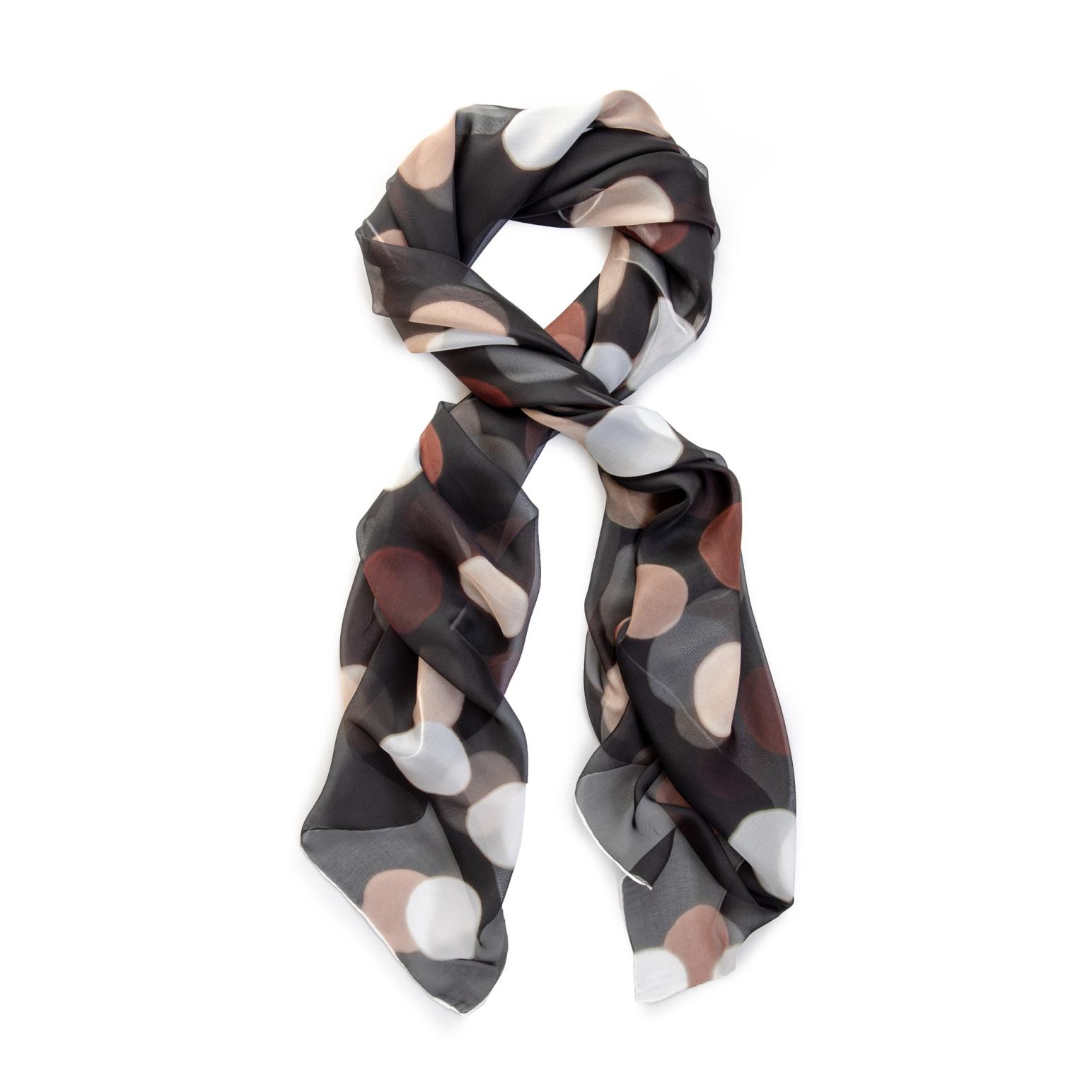 GOOD&CO Oversized Silk Scarf - Manhattan By Night