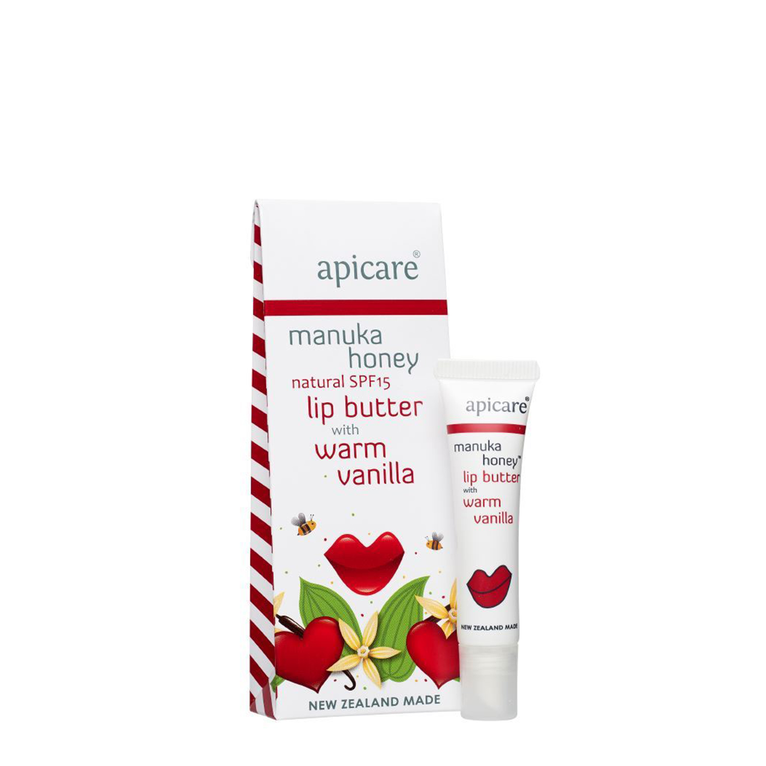 Apicare Warm Vanilla Lip Butter with SPF15