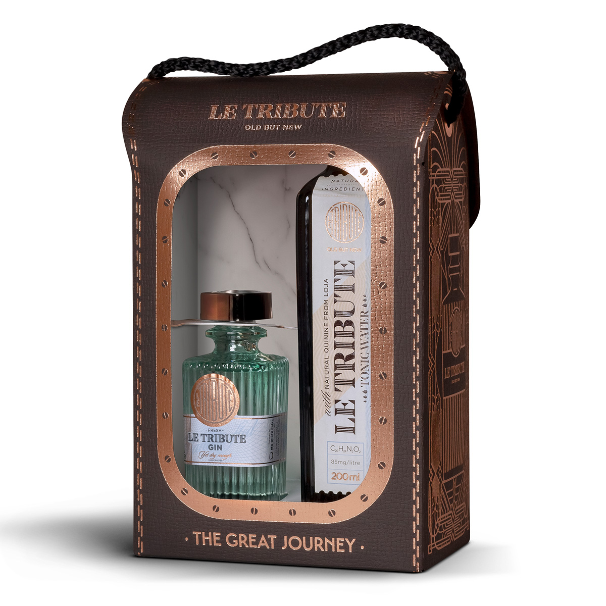 Le Tribute Mini Gin & Tonic Gift Pack 43% 50ml