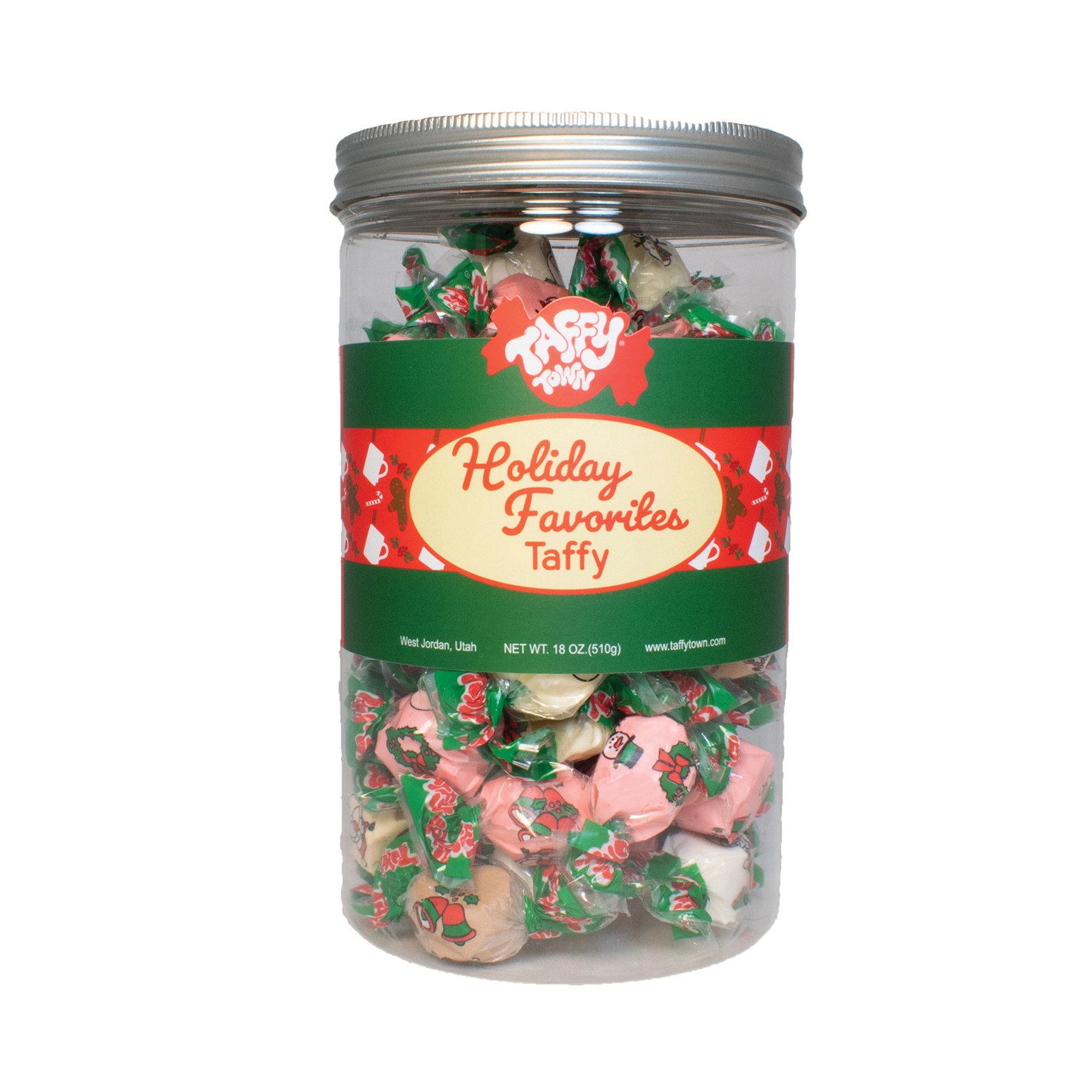 Taffy Town Holiday Favourites Taffy Gift Canister 510g