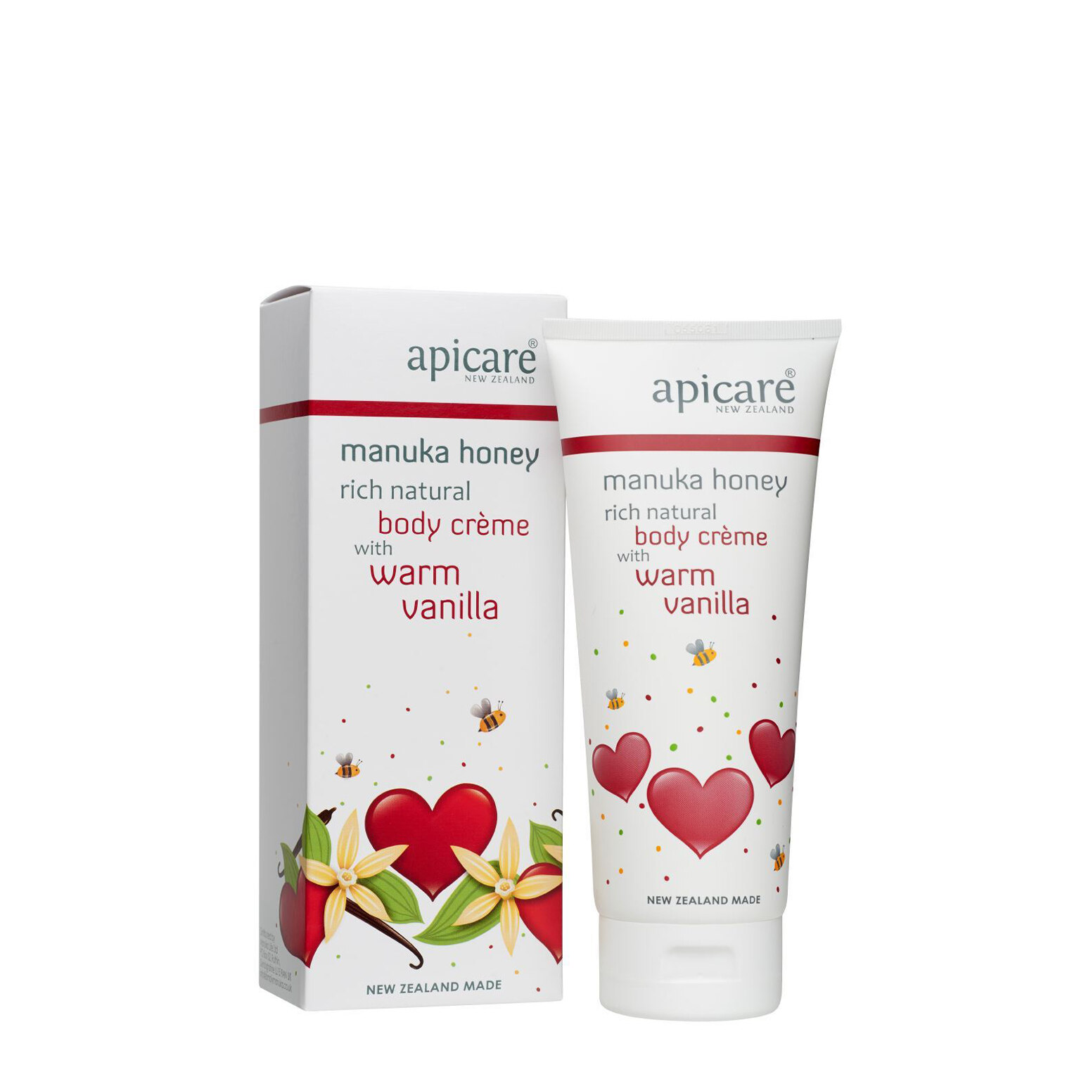 Apicare Warm Vanilla and Manuka Honey Body Creme