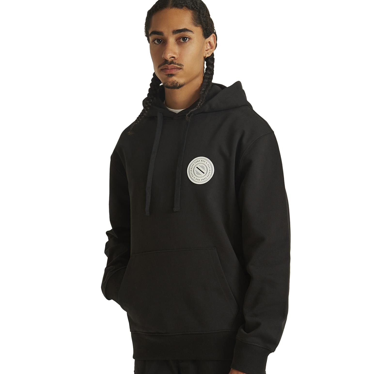 Saturdays NYC Ditch Slash Badge Hoodie