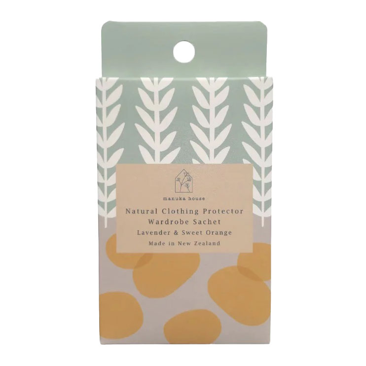 Manuka House Native Wardrobe Fragrance Sachet - Lavender and Sweet Orange