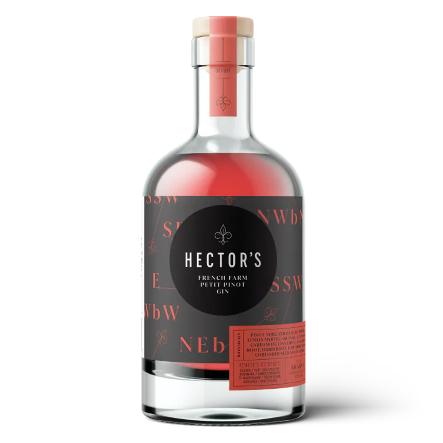 Akaroa Craft Distillery Hector's French Farm Petit Pinot Gin