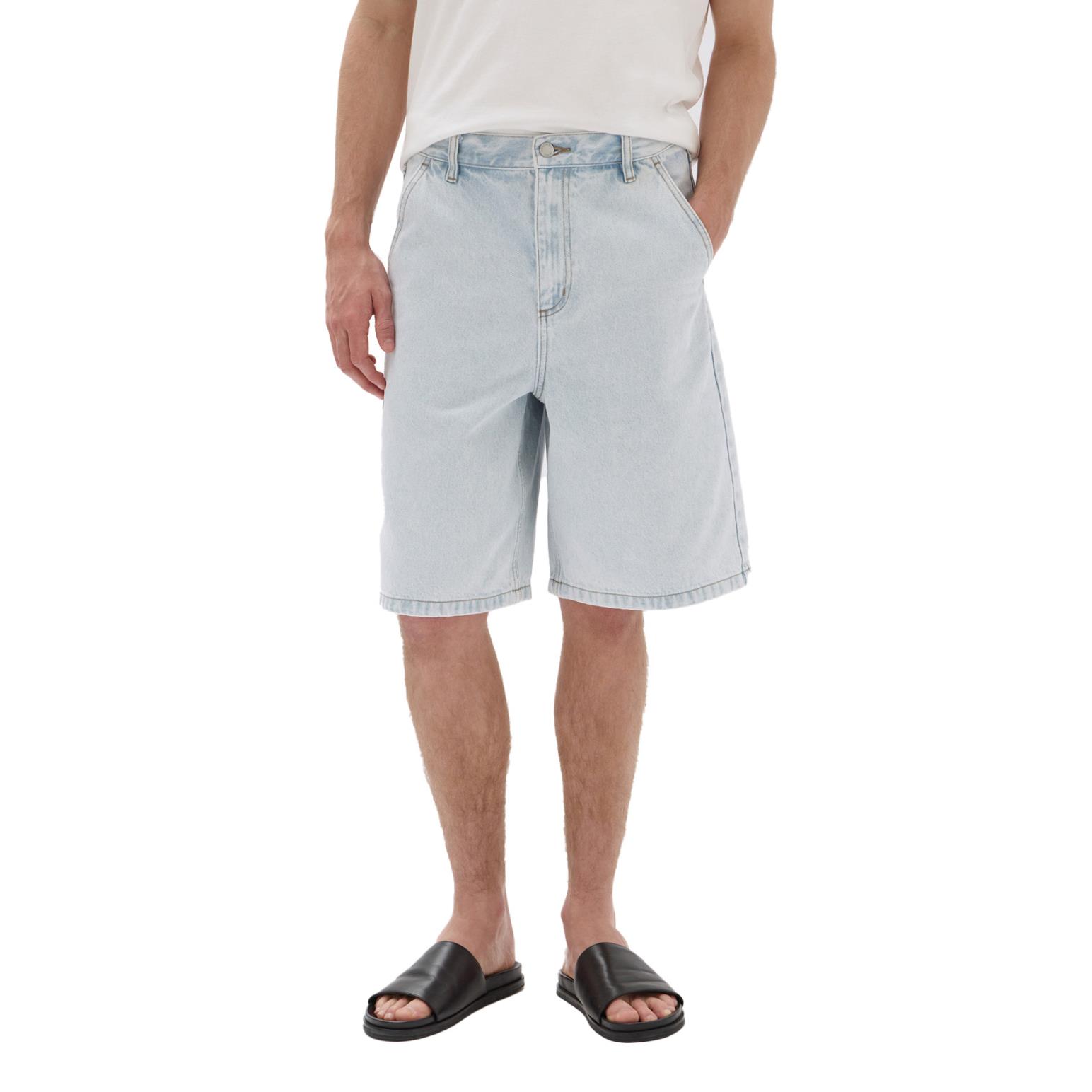 Assembly Label Relaxed Denim Short Bleach