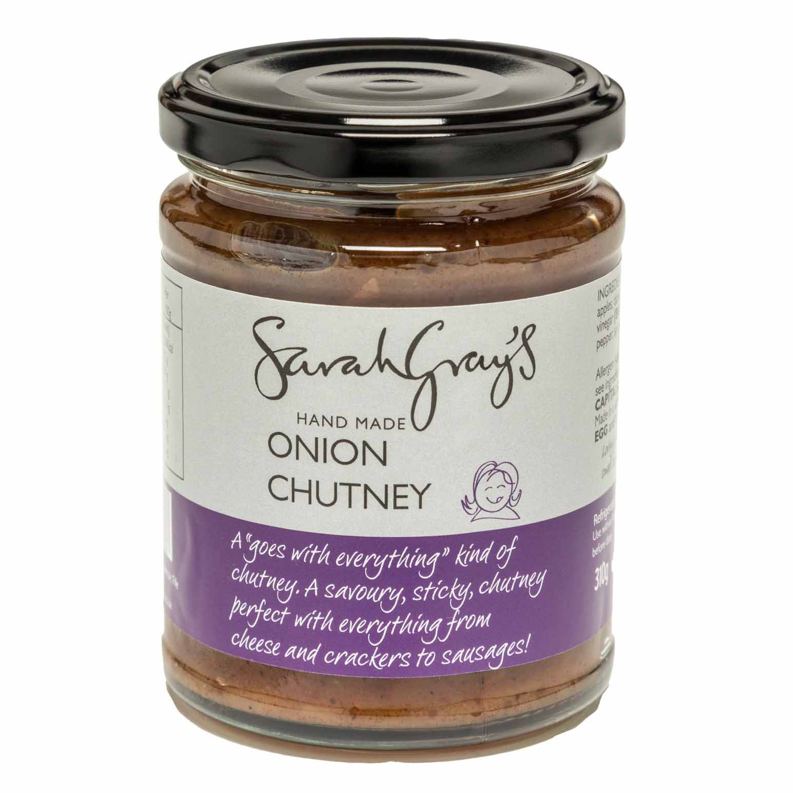 Sarah Gray's McCoo Onion Chutney 310g