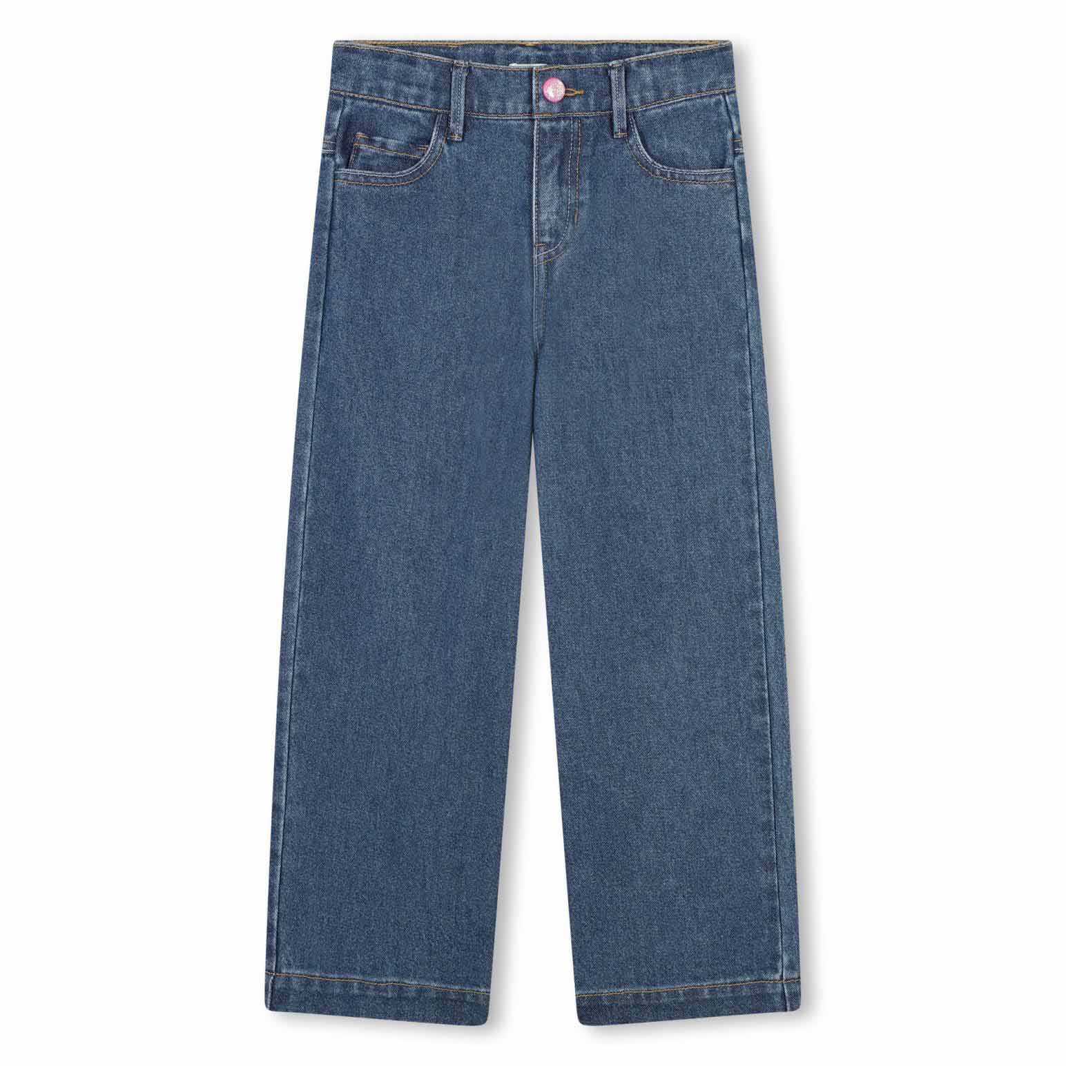 Billieblush Glittered Denim Trousers 8Y - 12Y