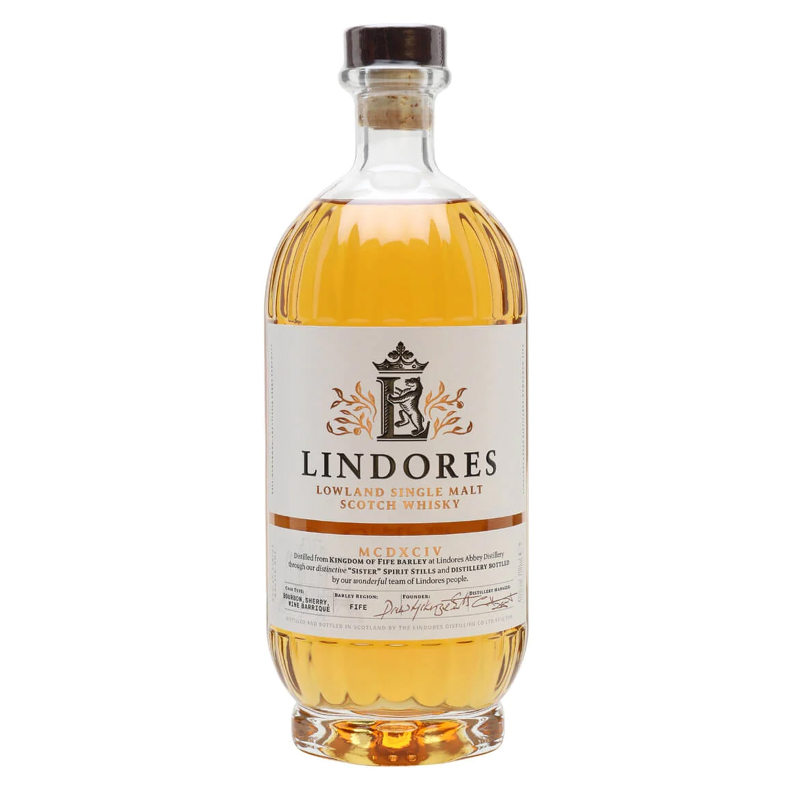 Lindores Abbey 'MCDXCIV' Single Malt Scotch Whisky 46% 700ml