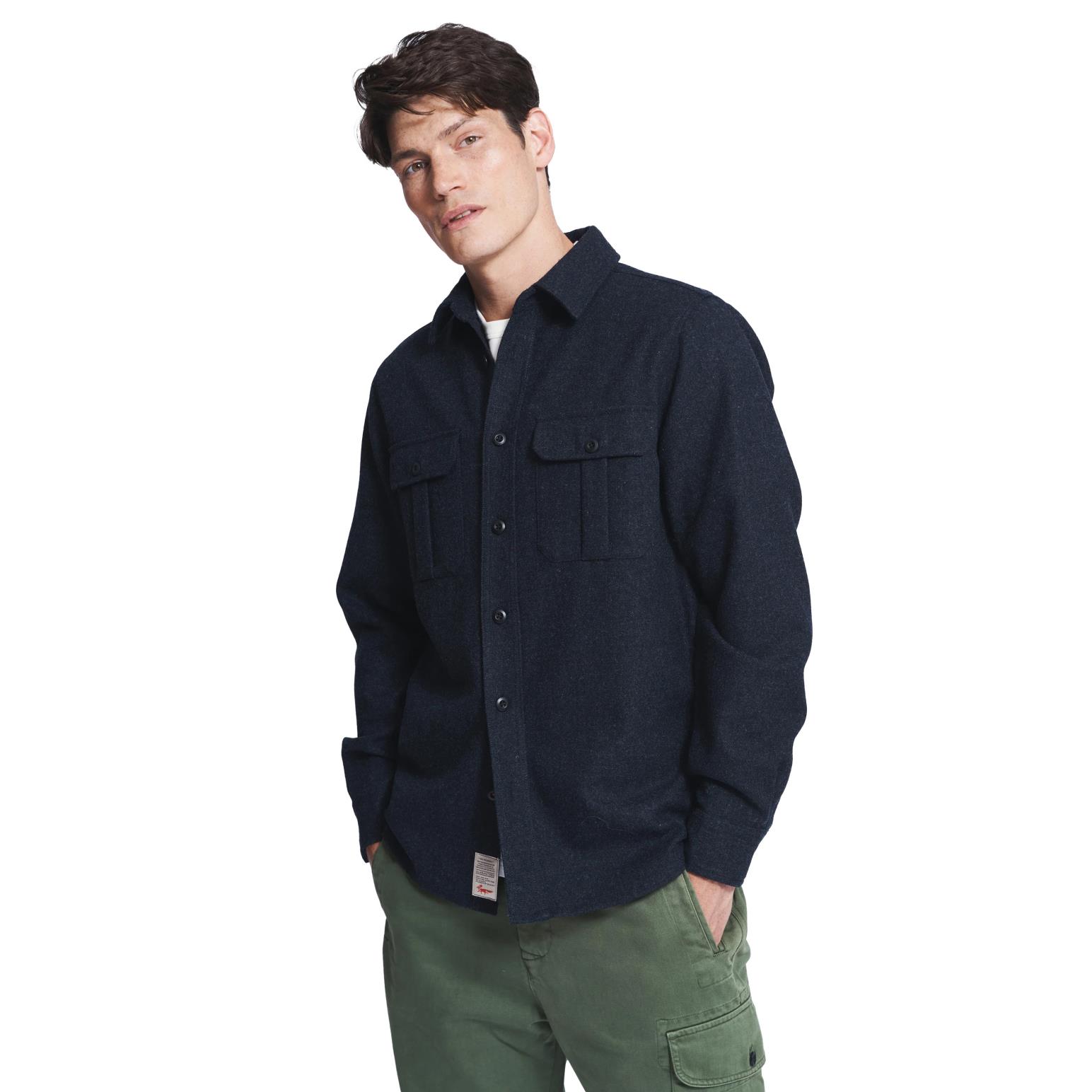 Aubin Lysaghts Wool Overshirt