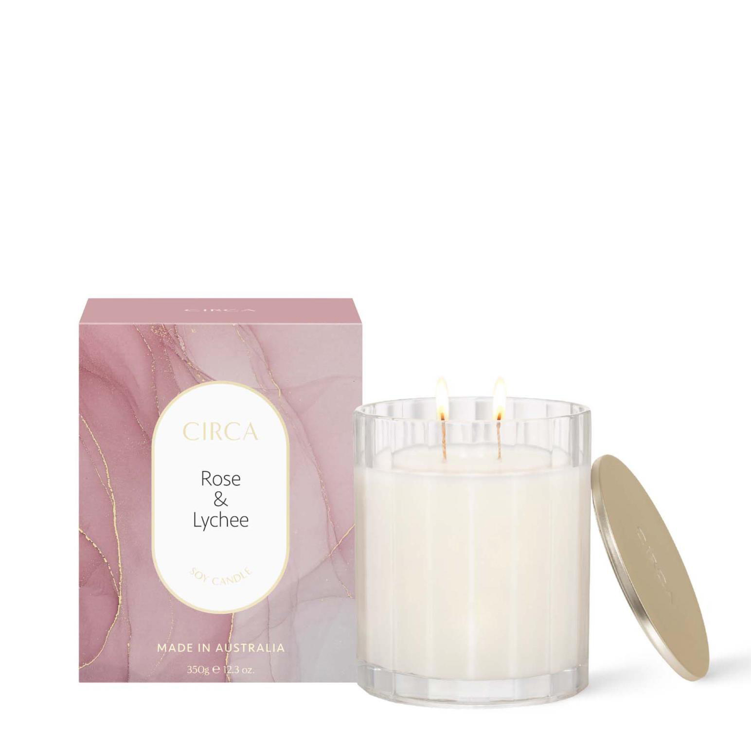 CIRCA Rose & Lychee Candle 350g