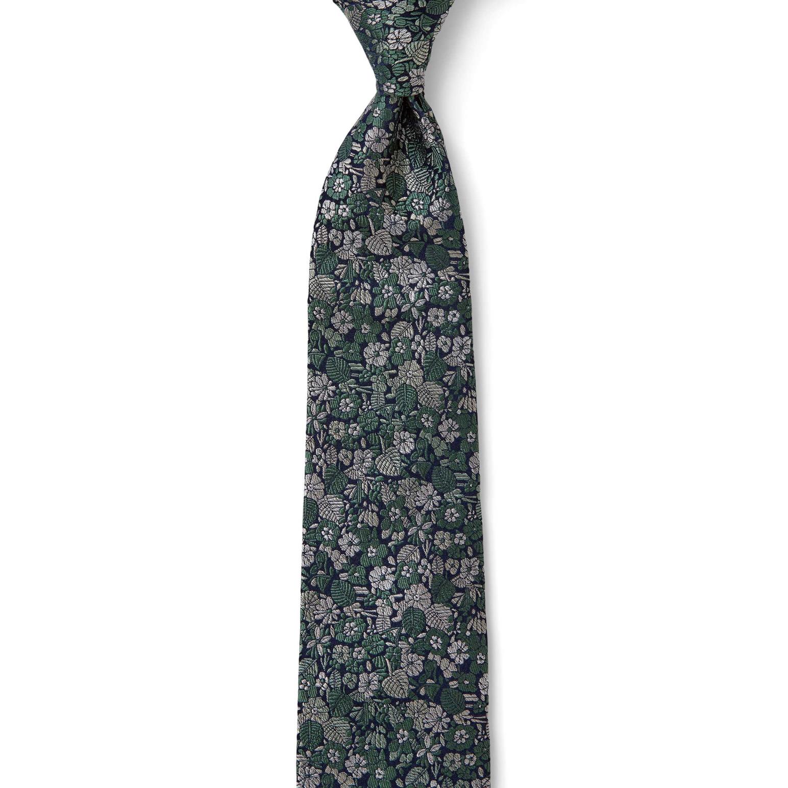 Cambridge Small Flora 7.5cm Tie