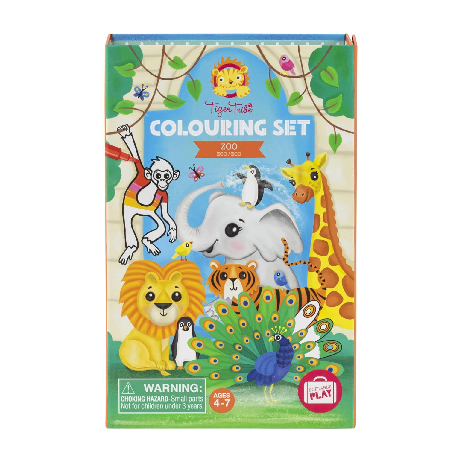 Voodle Colouring Set - Zoo