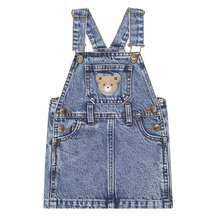 Huxbaby Dreamy Denim Pinafore 3-5Y