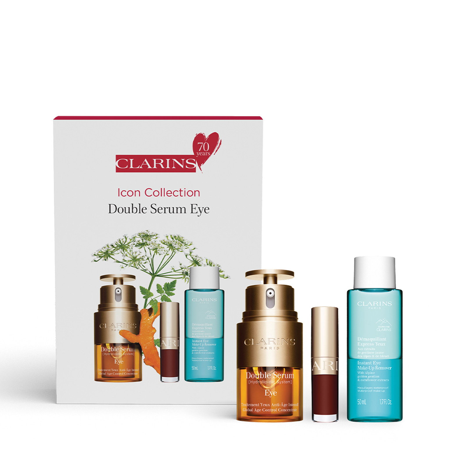 Clarins Double Serum Eye Icon Set