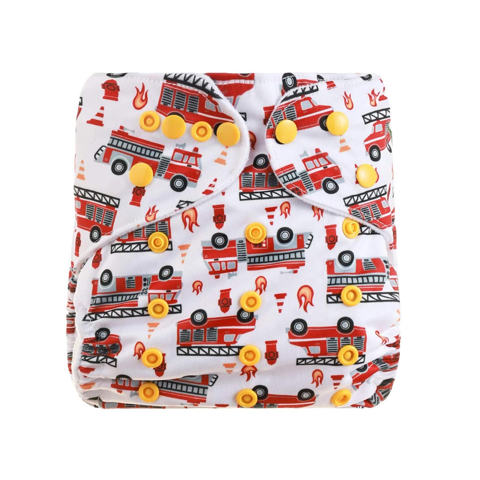 Bear & Moo Reusable Cloth Nappy Bamboo Fire Fire