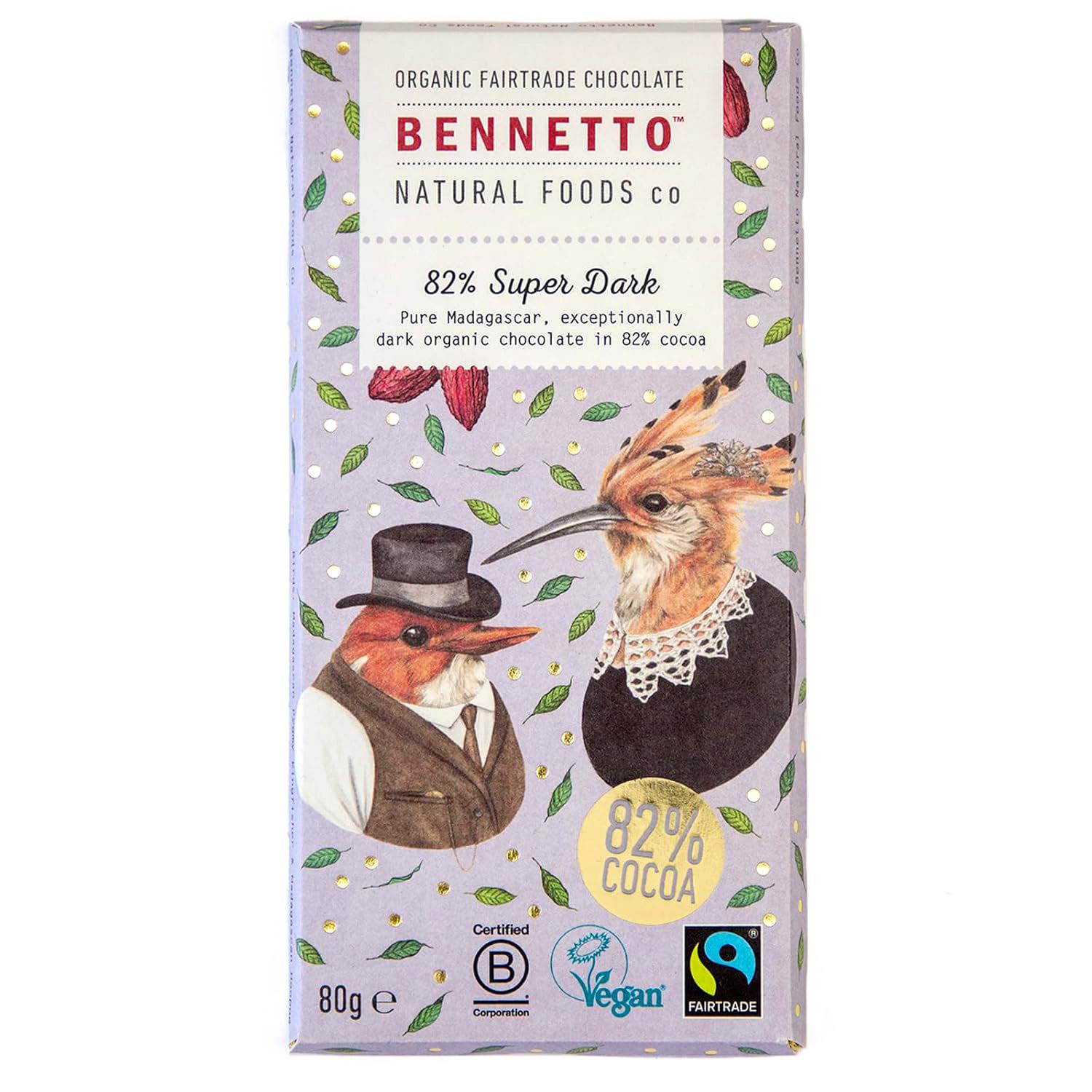 Bennetto Chocolate Super Dark 80g