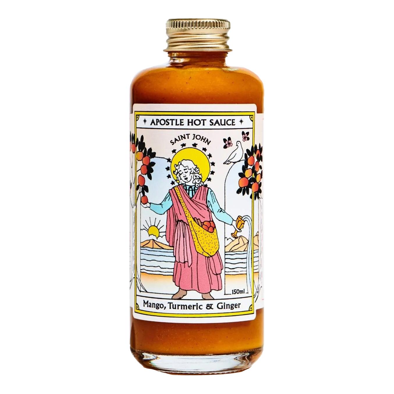 Apostle Saint John - Mango, Turmeric & Ginger Hot Sauce 150ml