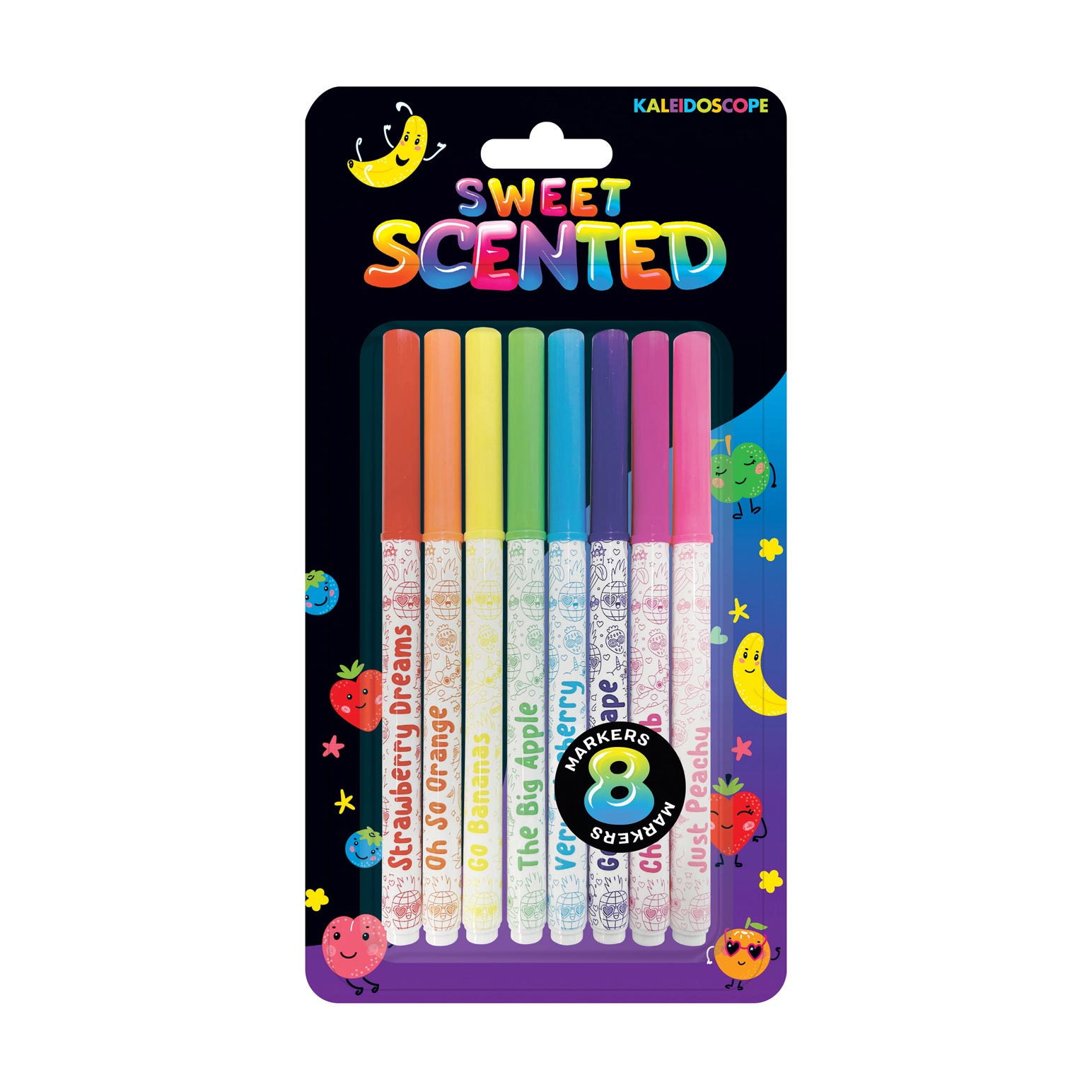 Kaleidoscope 8 Sweet Scented Markers