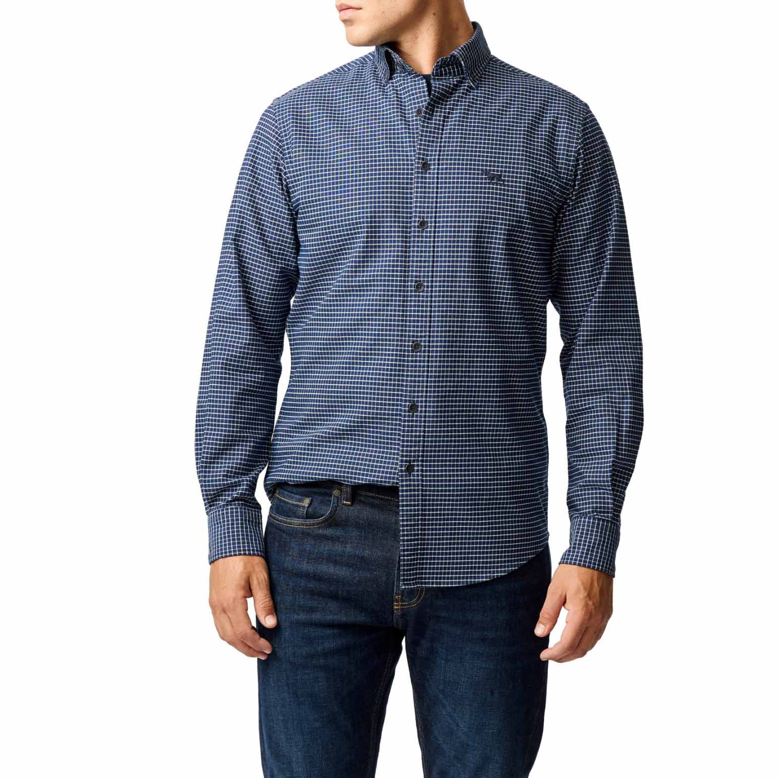 Rodd & Gunn Gunn Check Oxford 5 Ls Sports Fit Shirt