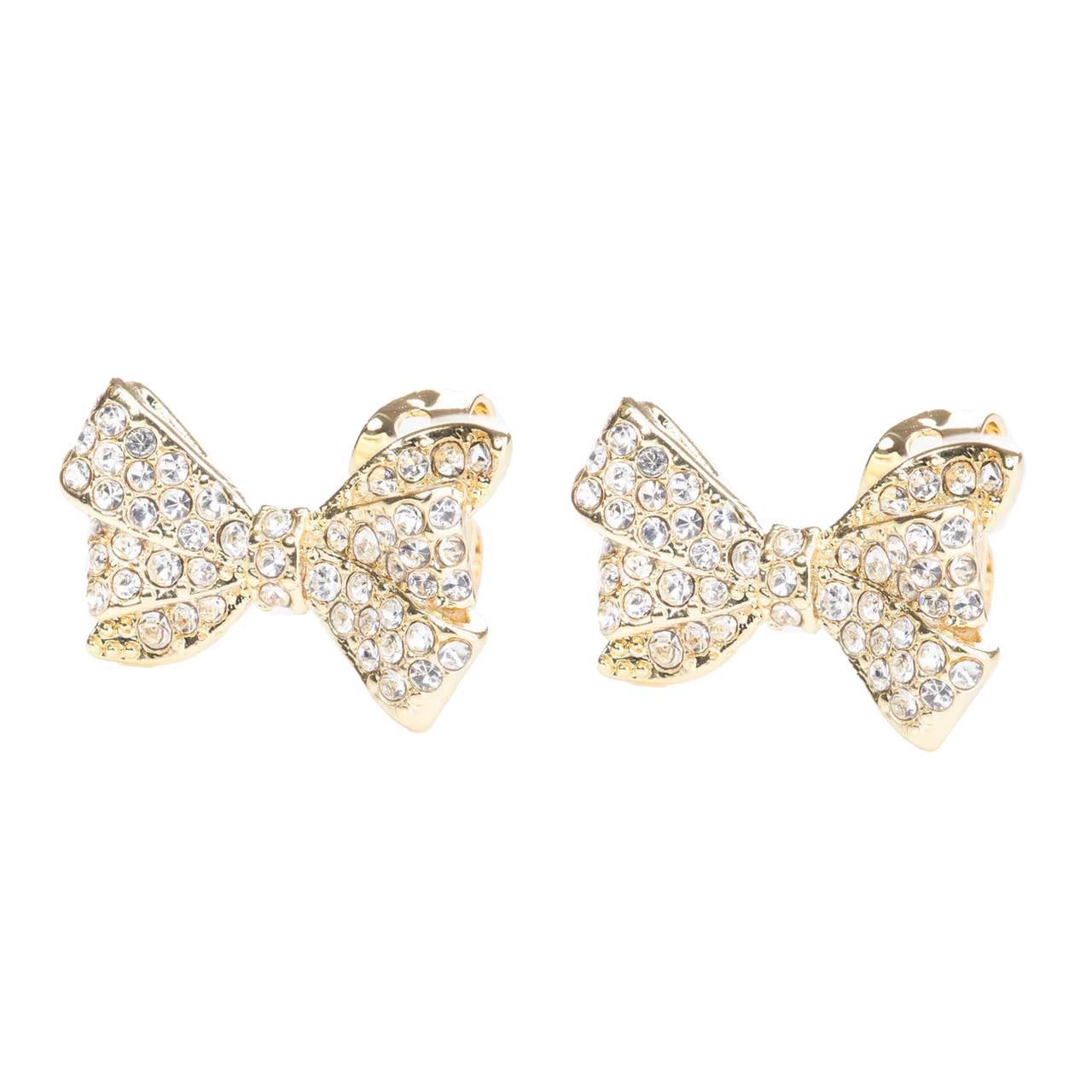 Ted Baker Barseta Crystal Bow Stud Earrings