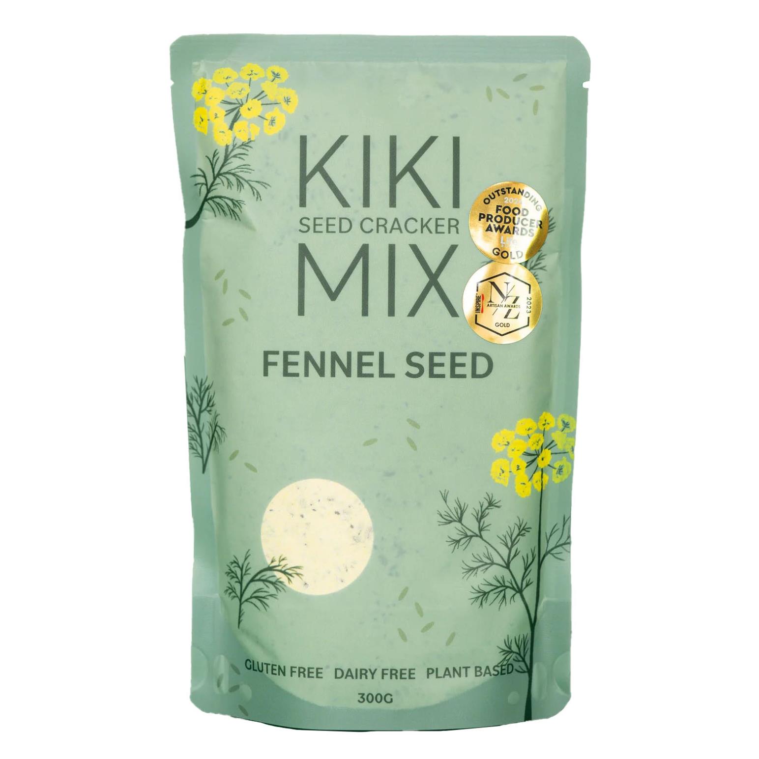 Kiki Seed Cracker Mix - Fennel GF 300g