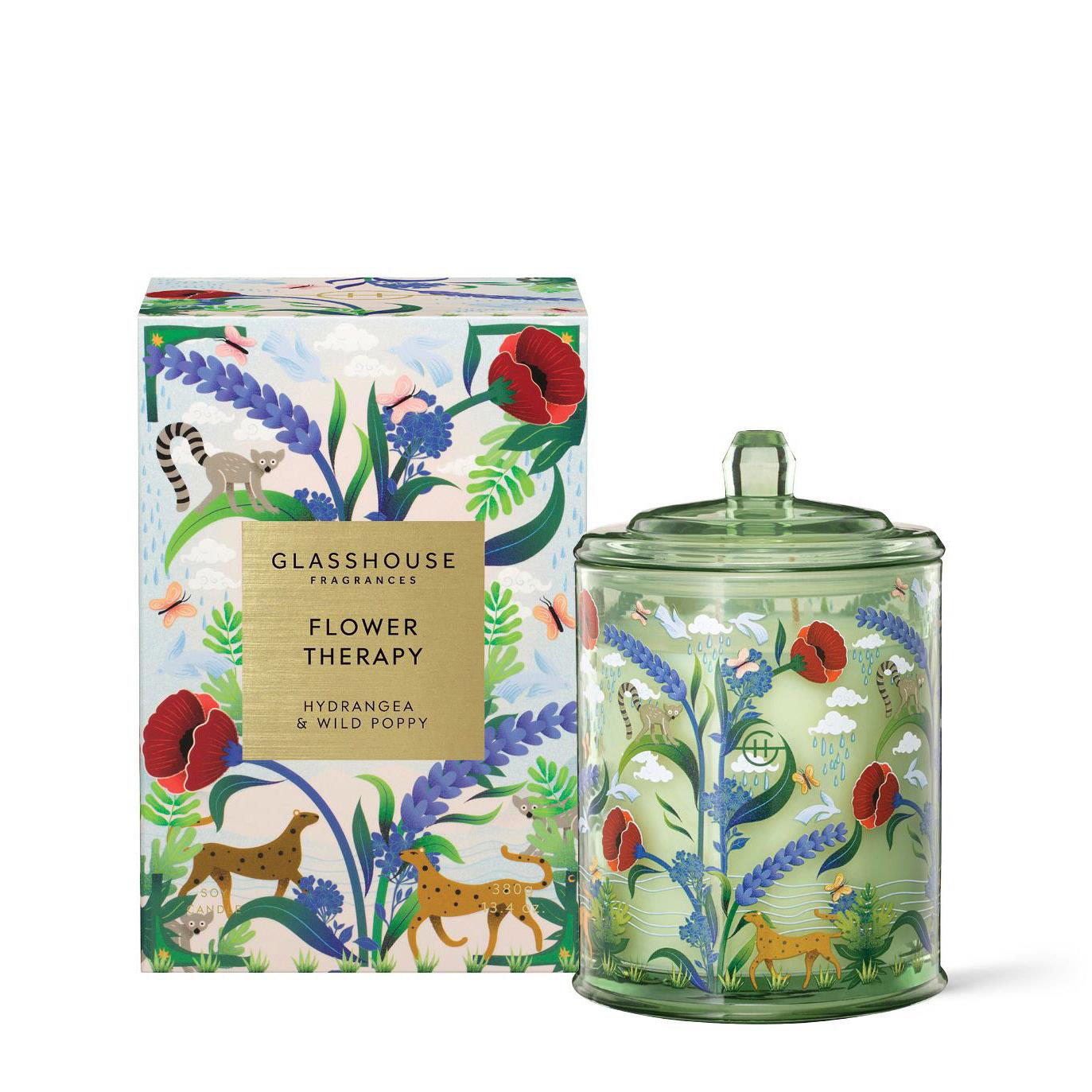 Glasshouse Fragrances Flower Therapy 380g Candle