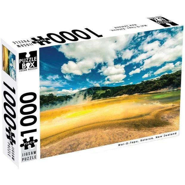 Puzzle Box Premium Cut Wai-O-Tapu 1000 Piece Puzzle