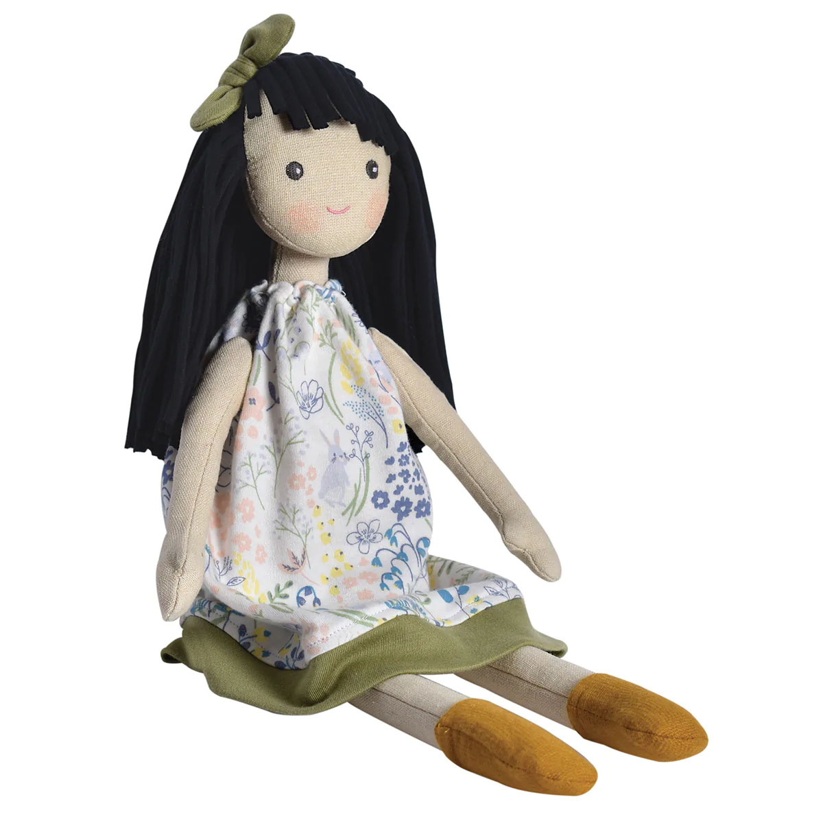 Bonikka Jedda In Green & Blue Dress, Doll