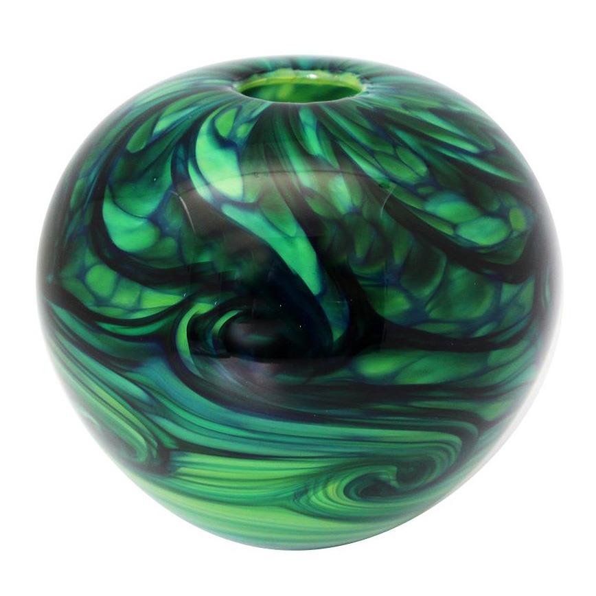 Venus Hot Glass Bush Round Bowl - Small 120mm Diameter