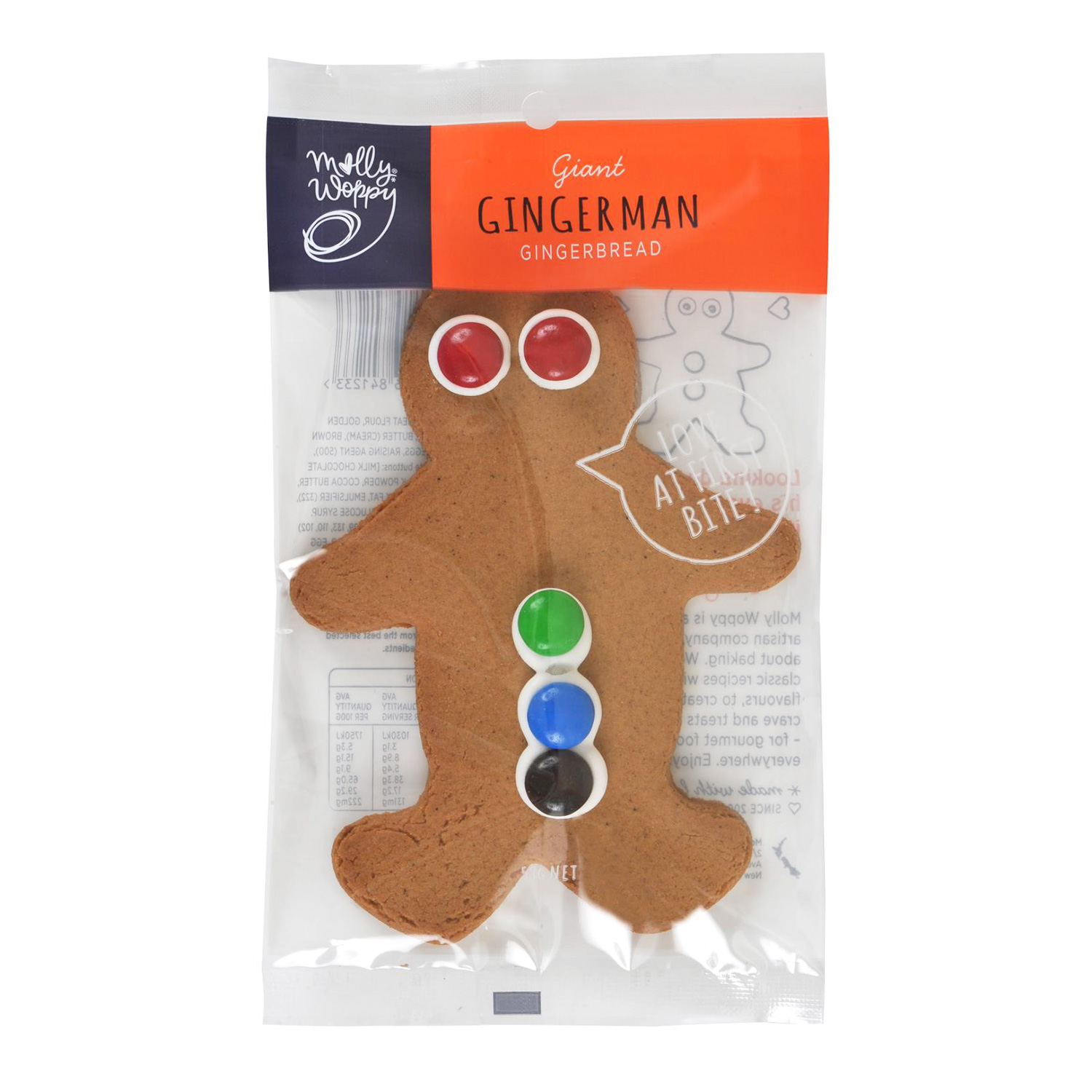 Molly Woppy Grab'N'Go Gingerbread Man 59g