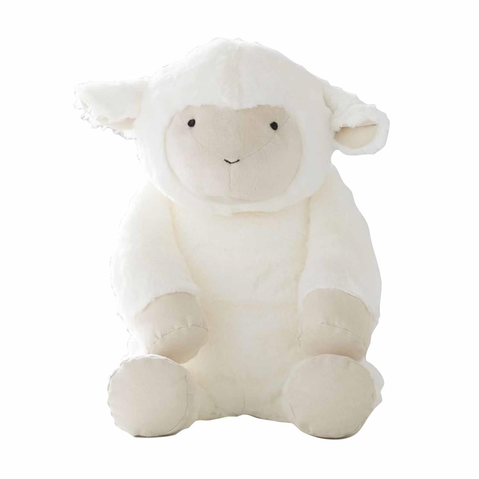 Pottery Barn Kids Ivory Lamb Medium Plush Toy