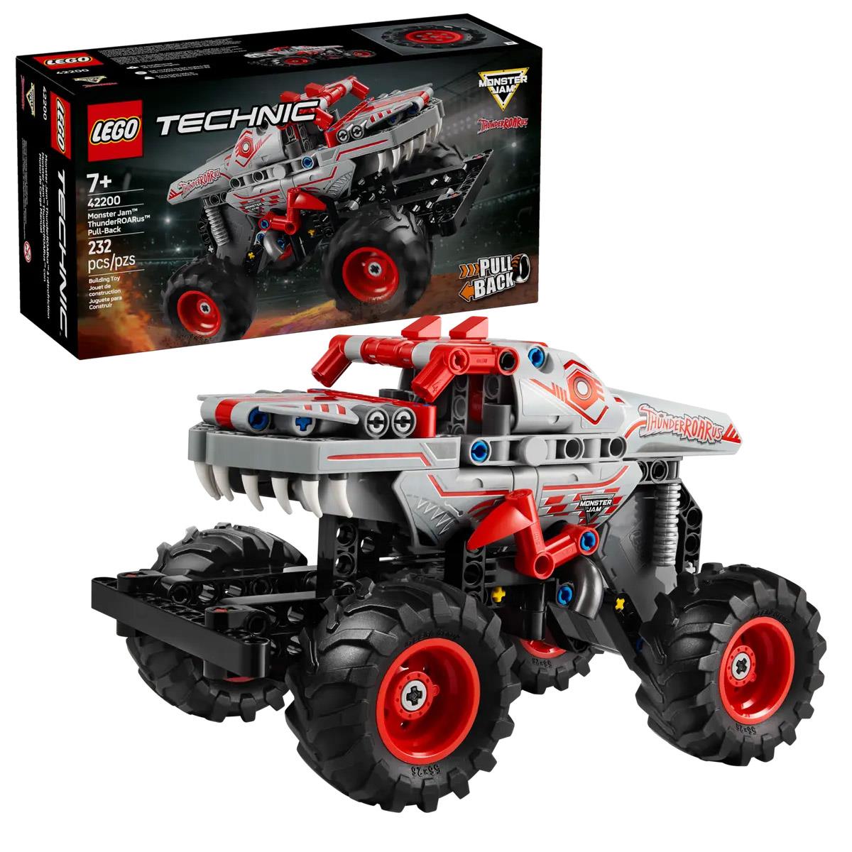 LEGO Technic™ Monster Jam ThunderROARus™ Pull-Back Truck