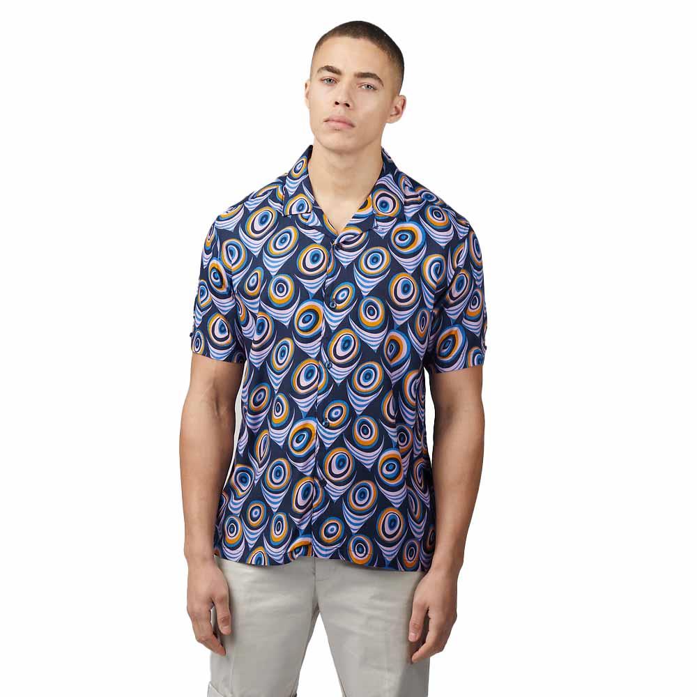 Ben Sherman Psychadelic Print Ss