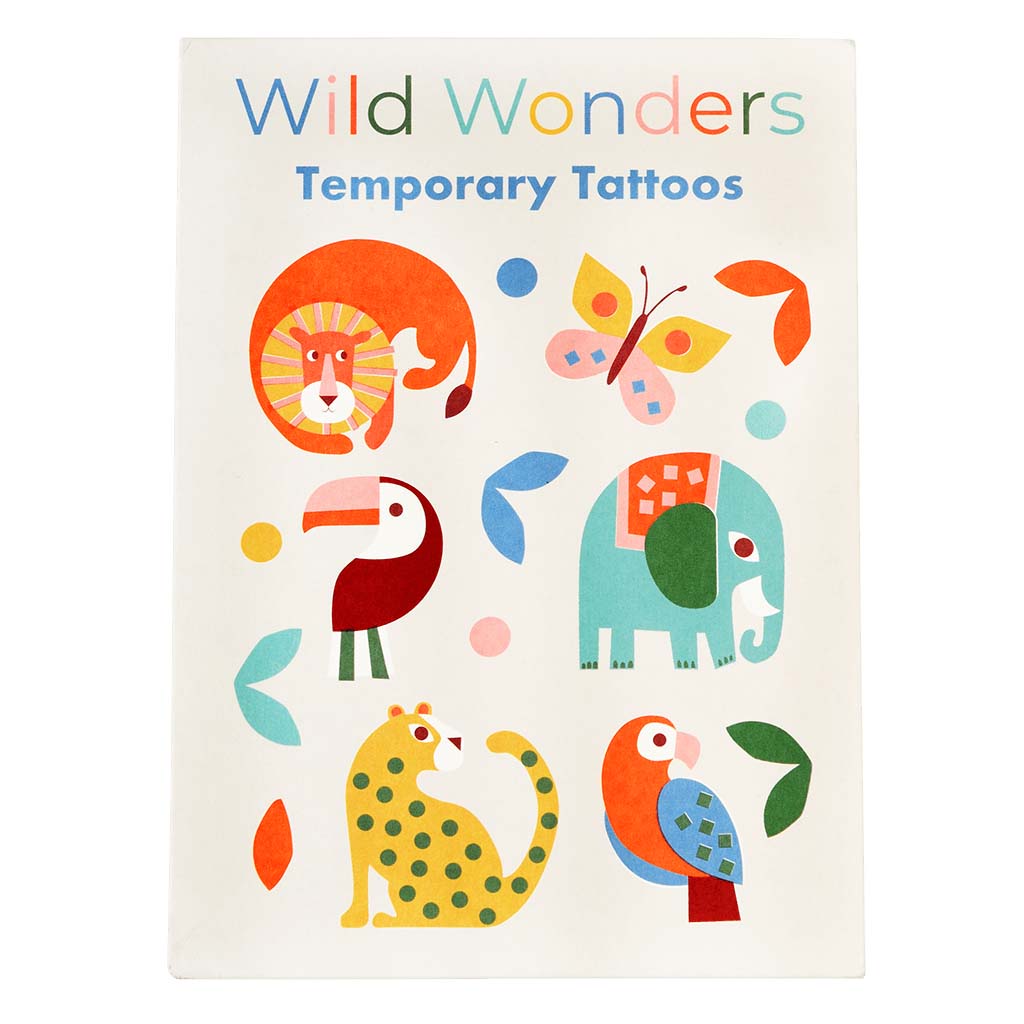 Rex London Wild Wonders Temporary Tattoos (2 Sheets)