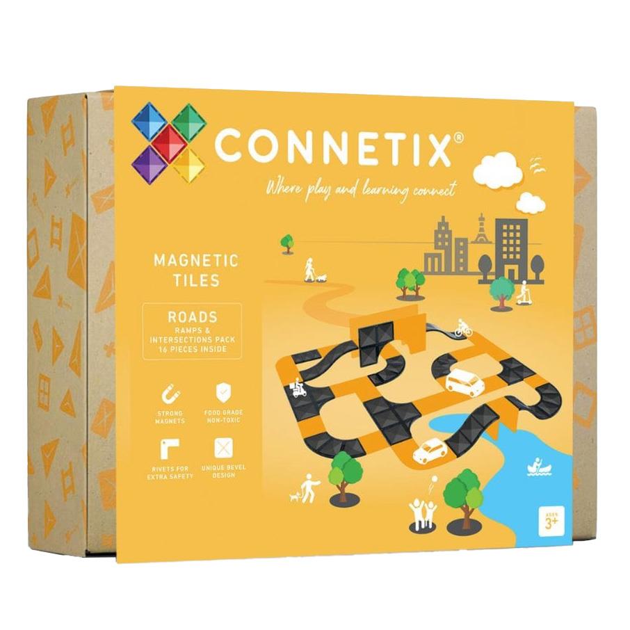 Connetix Tiles Ramps & Intersections Pack 16 pc