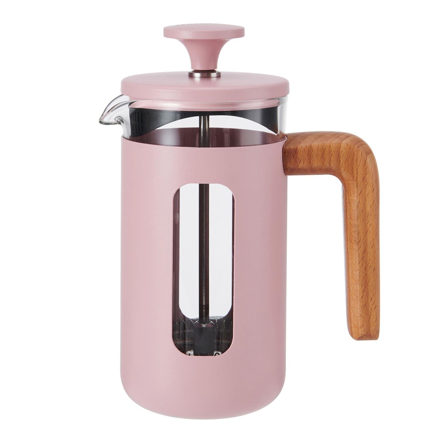 La Cafetiere Pisa 3-Cup Cafetiere - Pink