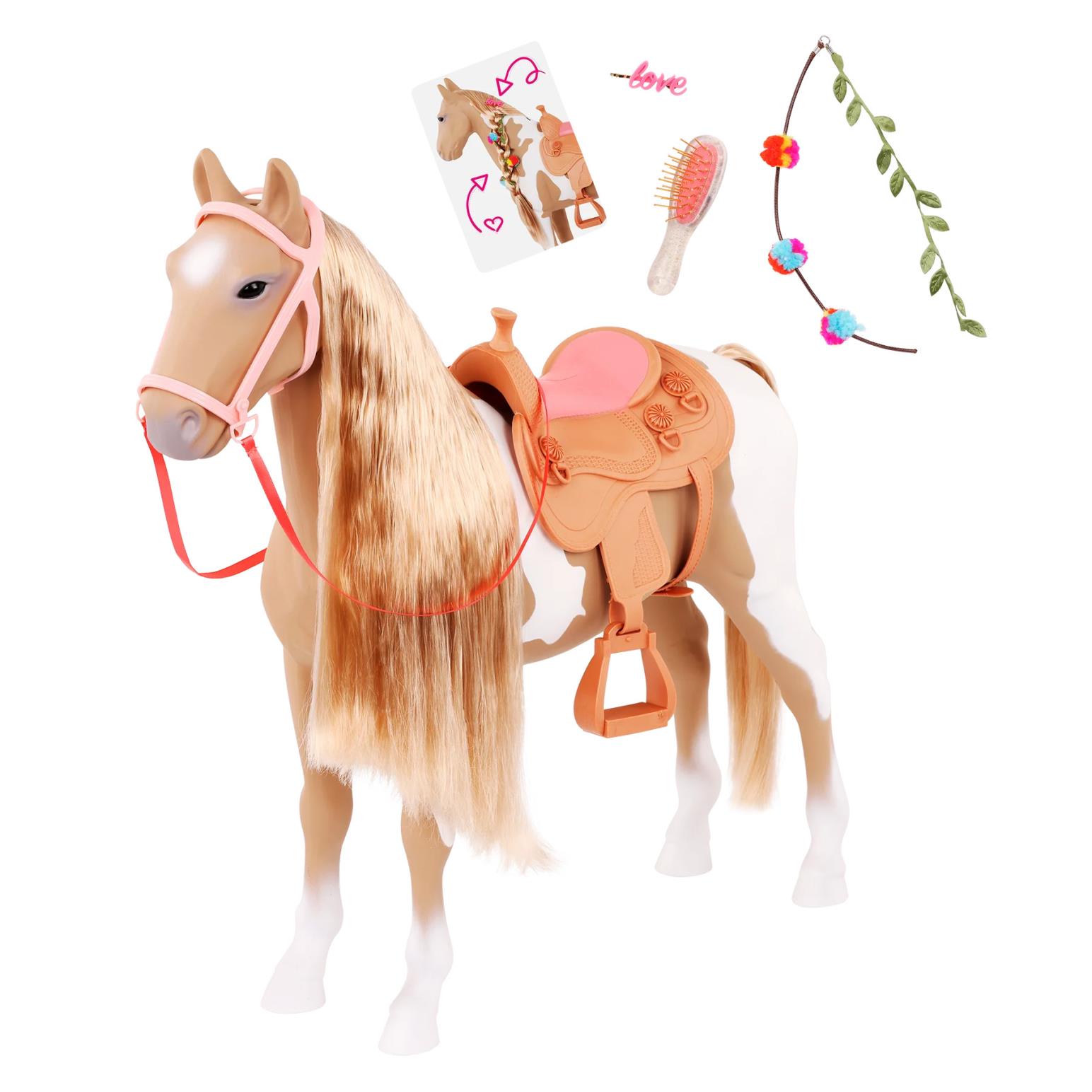 Our Generation 50cm Palomino Hair Play Horse