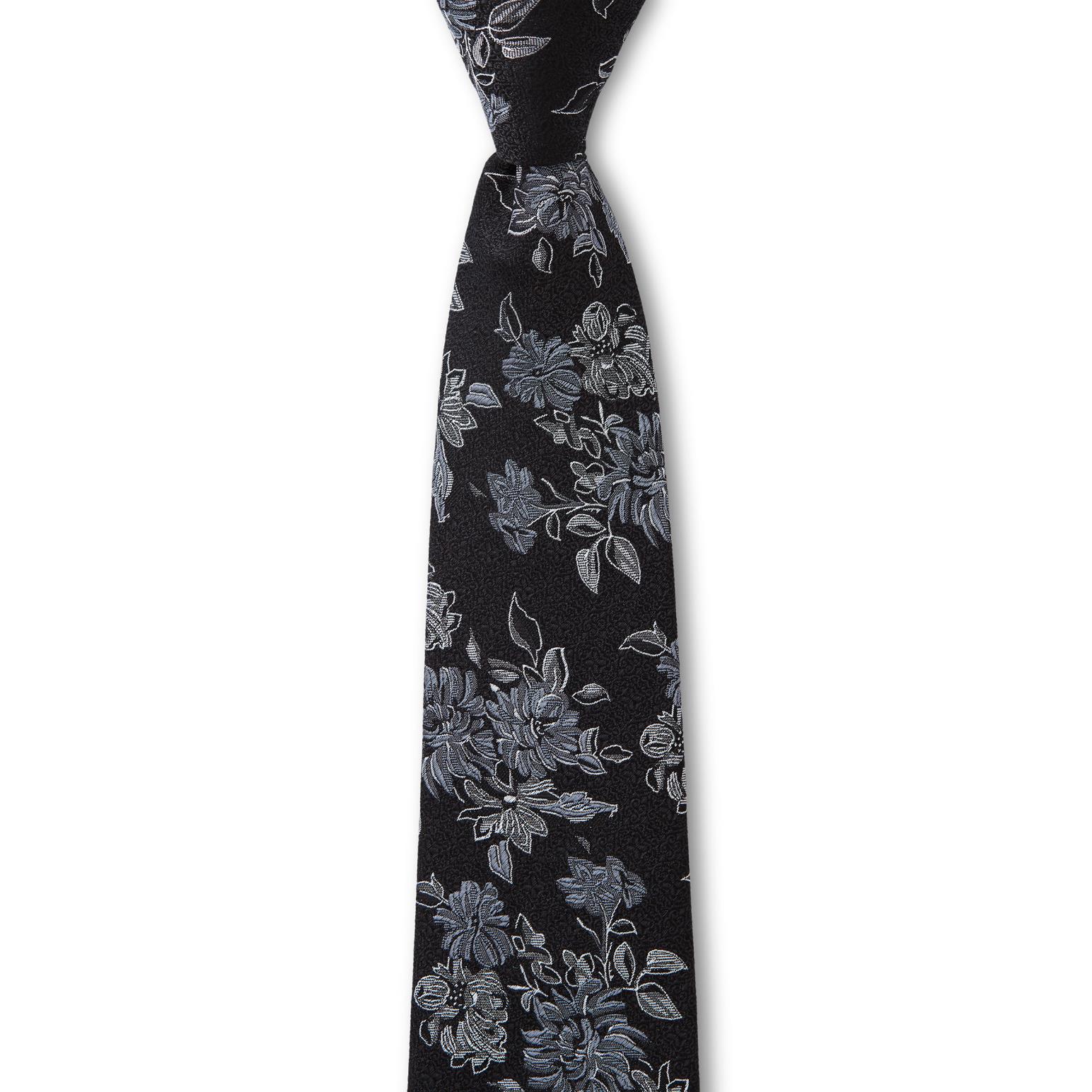 Joe Black Floral Spray 7.5cm Tie