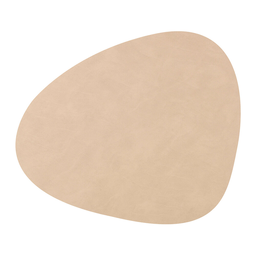 LIND DNA Nupo Tablemat Curve Sand 37x44cm