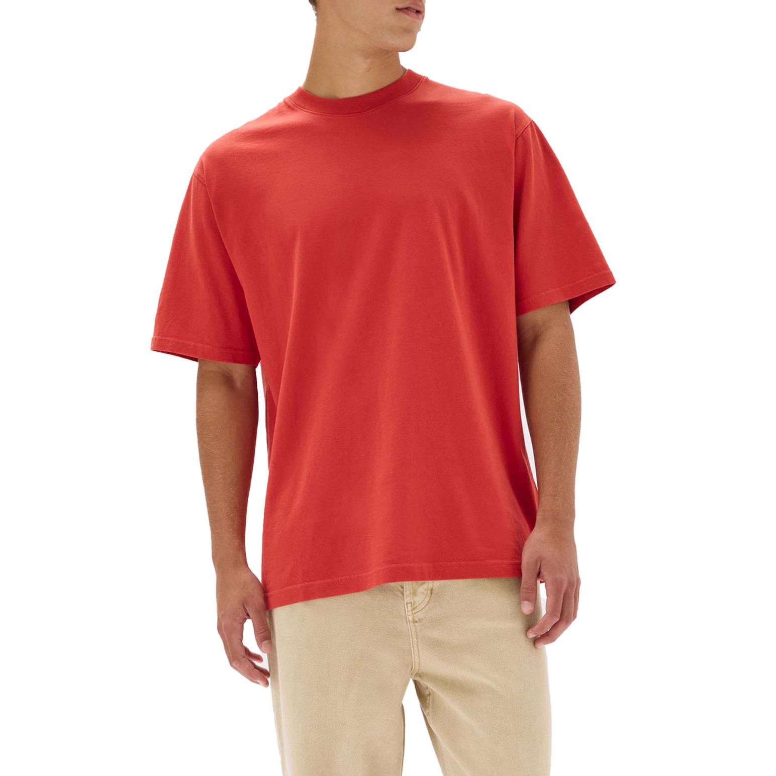 Assembly Label Knox Organic Oversized Tee Papaya