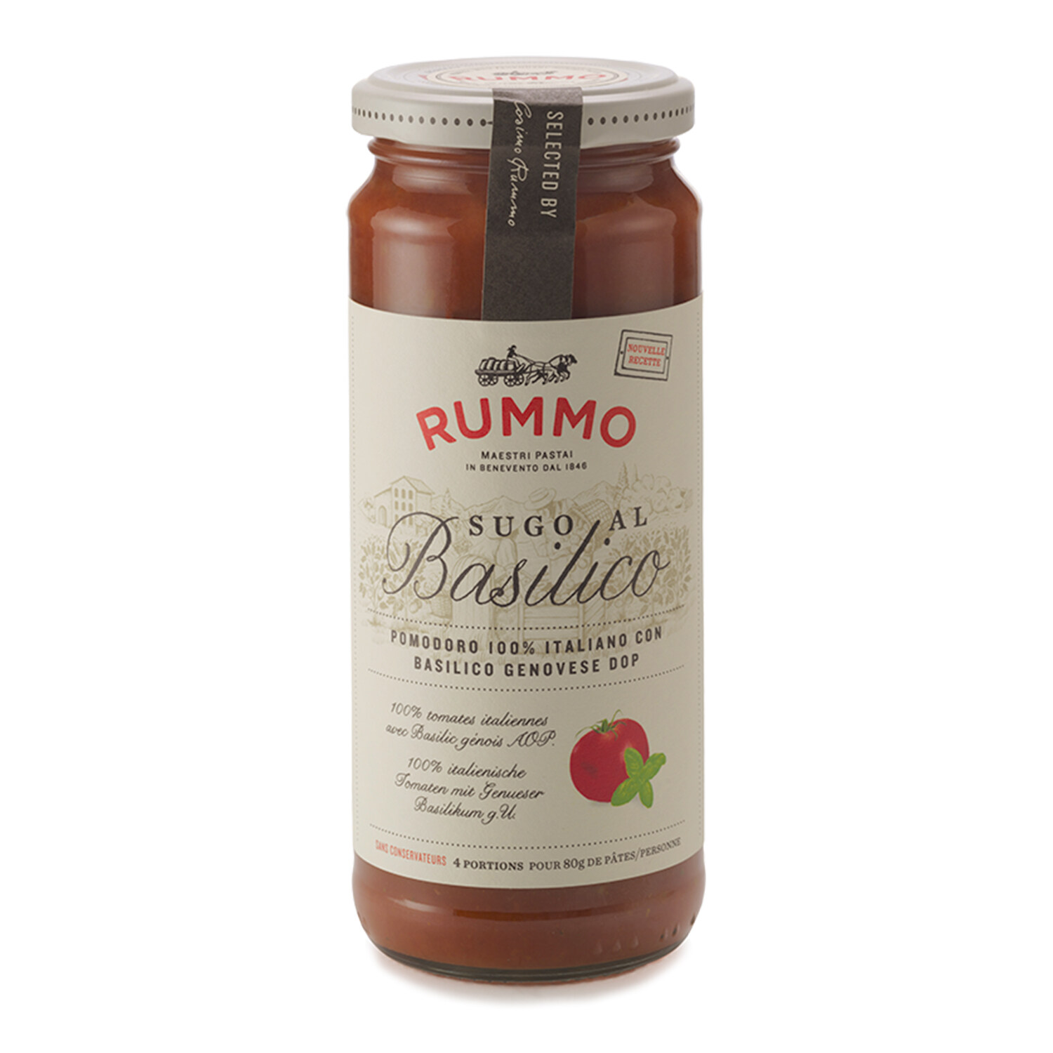 Rummo Sugo al Basilico 340g