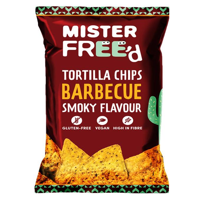 Mister Free'd Tortilla Chips BBQ Smoky Flavour 40g