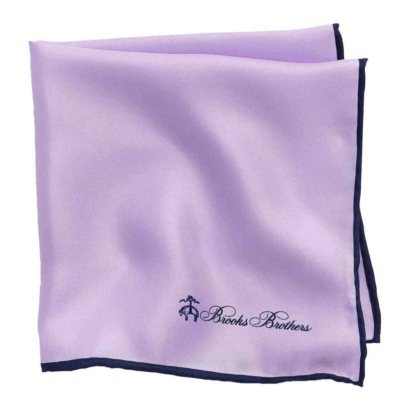 Brooks Brothers Silk Solid Pocket Square