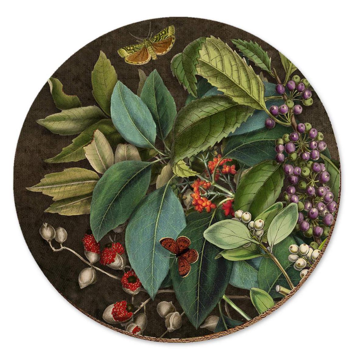 Tanya Wolfkamp Mahoe & Titoki Berries Coaster