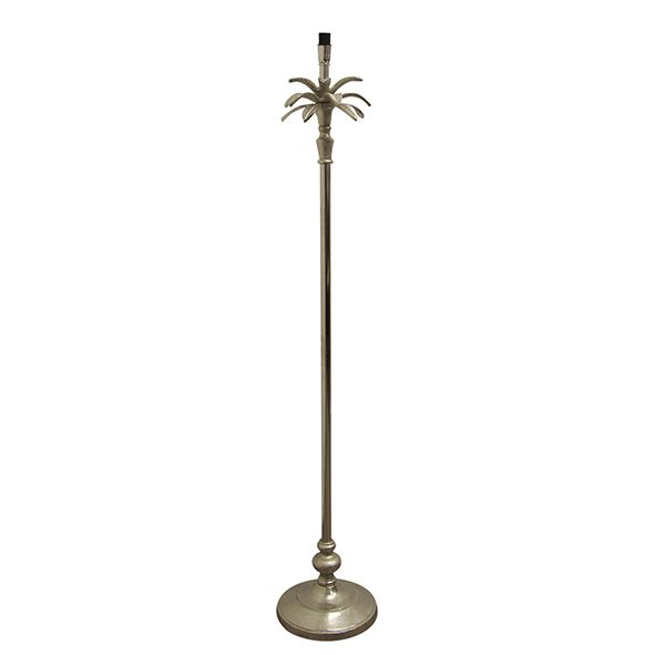 French Country Palm Tree Design Standing Lampbase