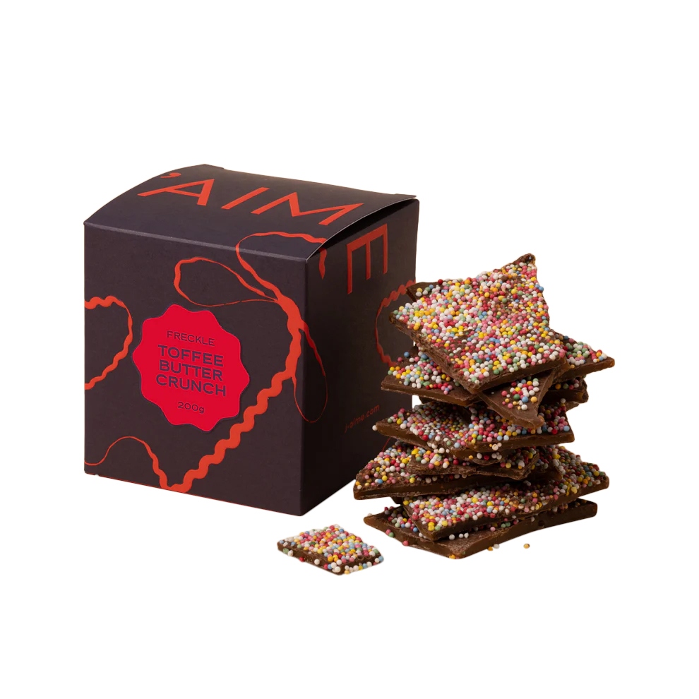 J'aime Confectionery Freckle Toffee Butter Crunch 200g