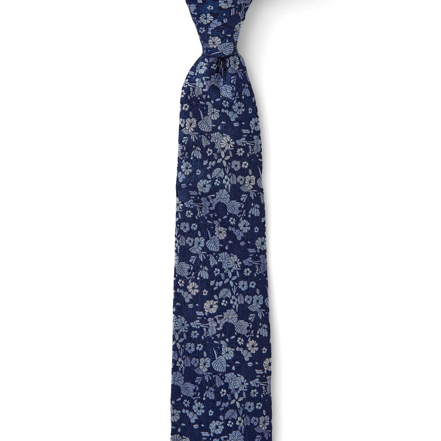 Cambridge Small Flora 7.5cm Tie